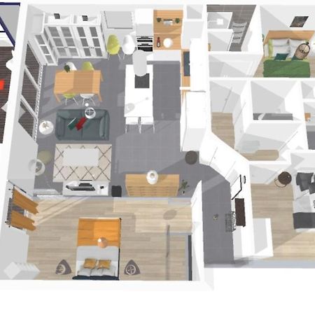 Apartamento Expat Renting - Le Mosaique - Patte D'Oie - Parking Toulouse Exterior foto